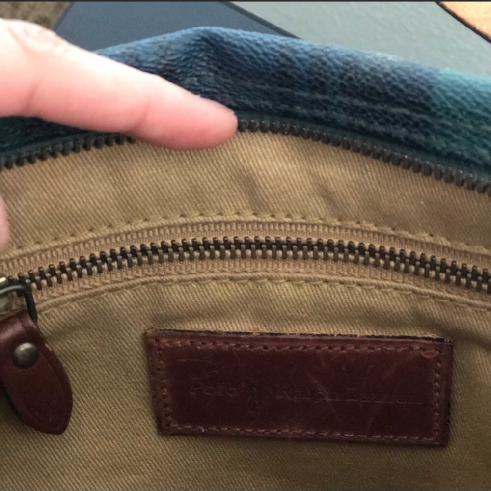 Sold🚫Bag leather- Vintage - Polo by Ralph Lauren. - Picture 6 of 7